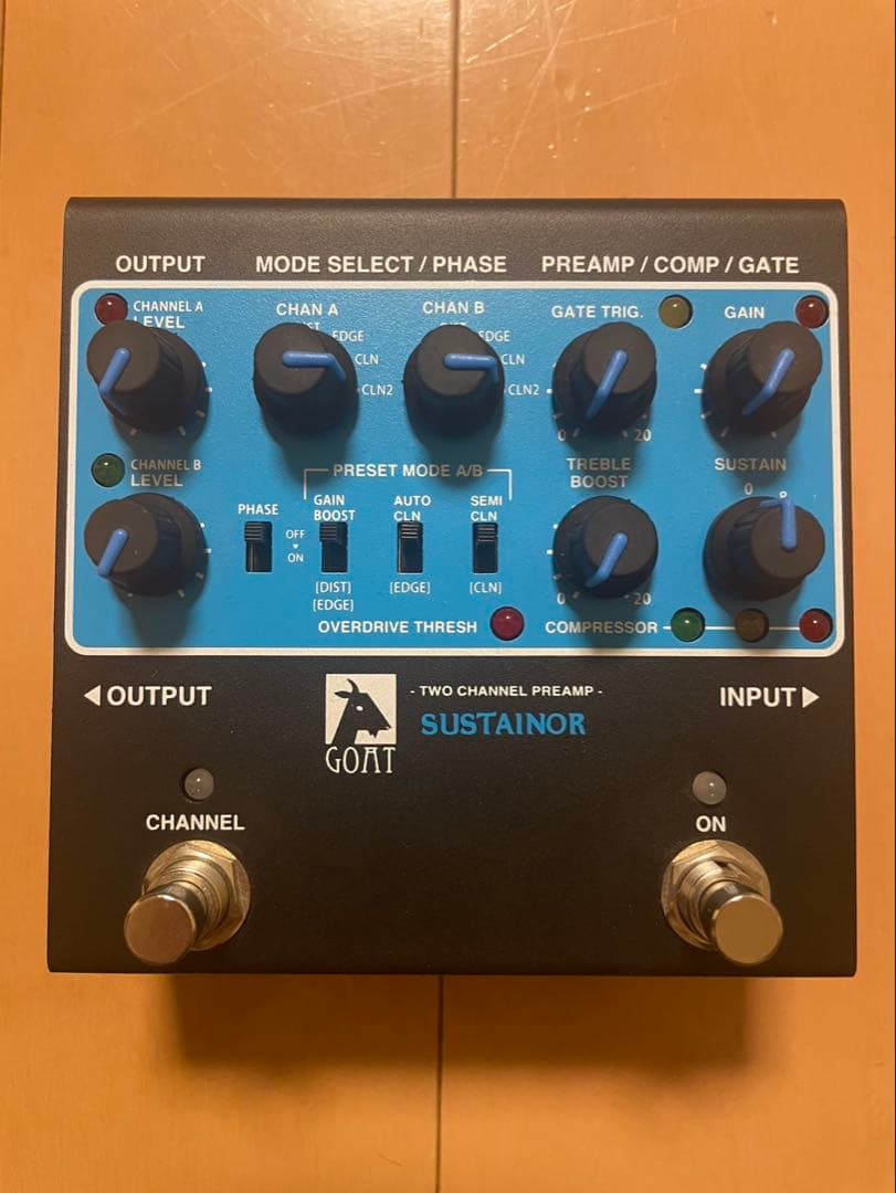 GOAT \"BLUESERIES\" SUSTAINOR 箱付き