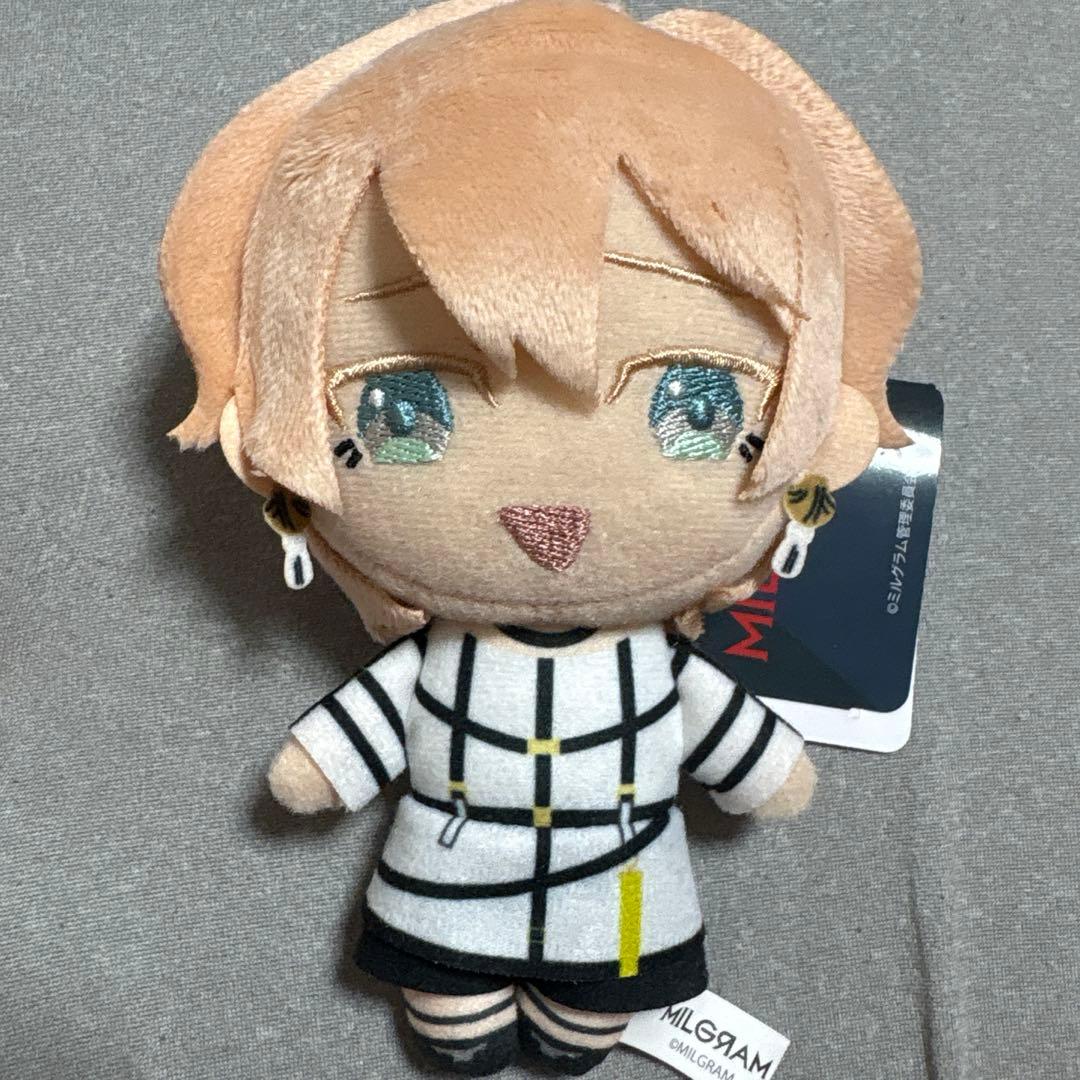 ムウ MILGRAM ボールチェーン付き ぬいぐるみ マスコット ミルグラム