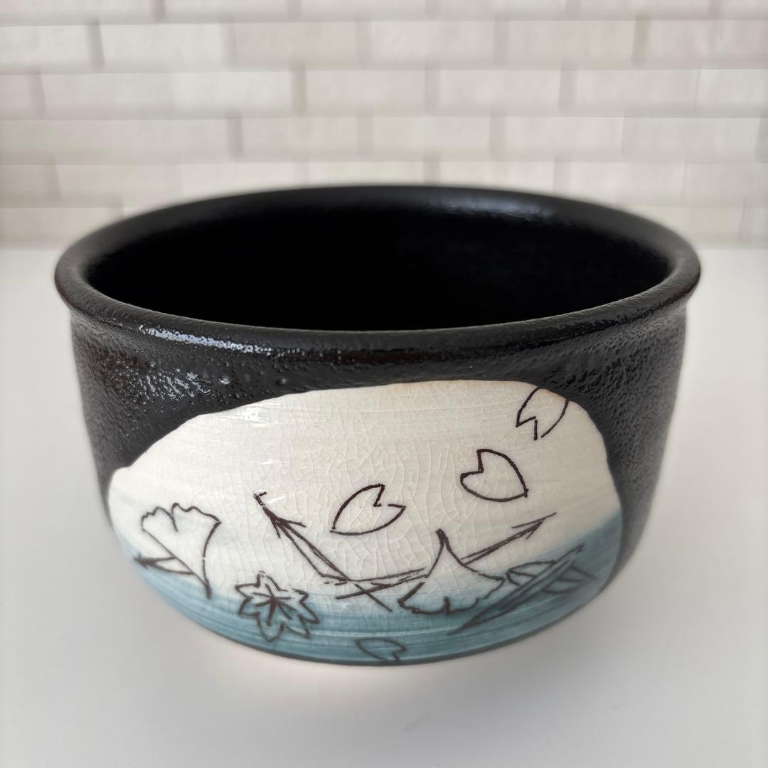 杉浦文泰作 抹茶茶碗 Amazon.co.jp: 茶碗 杉浦文泰 兎月窯 御題 風