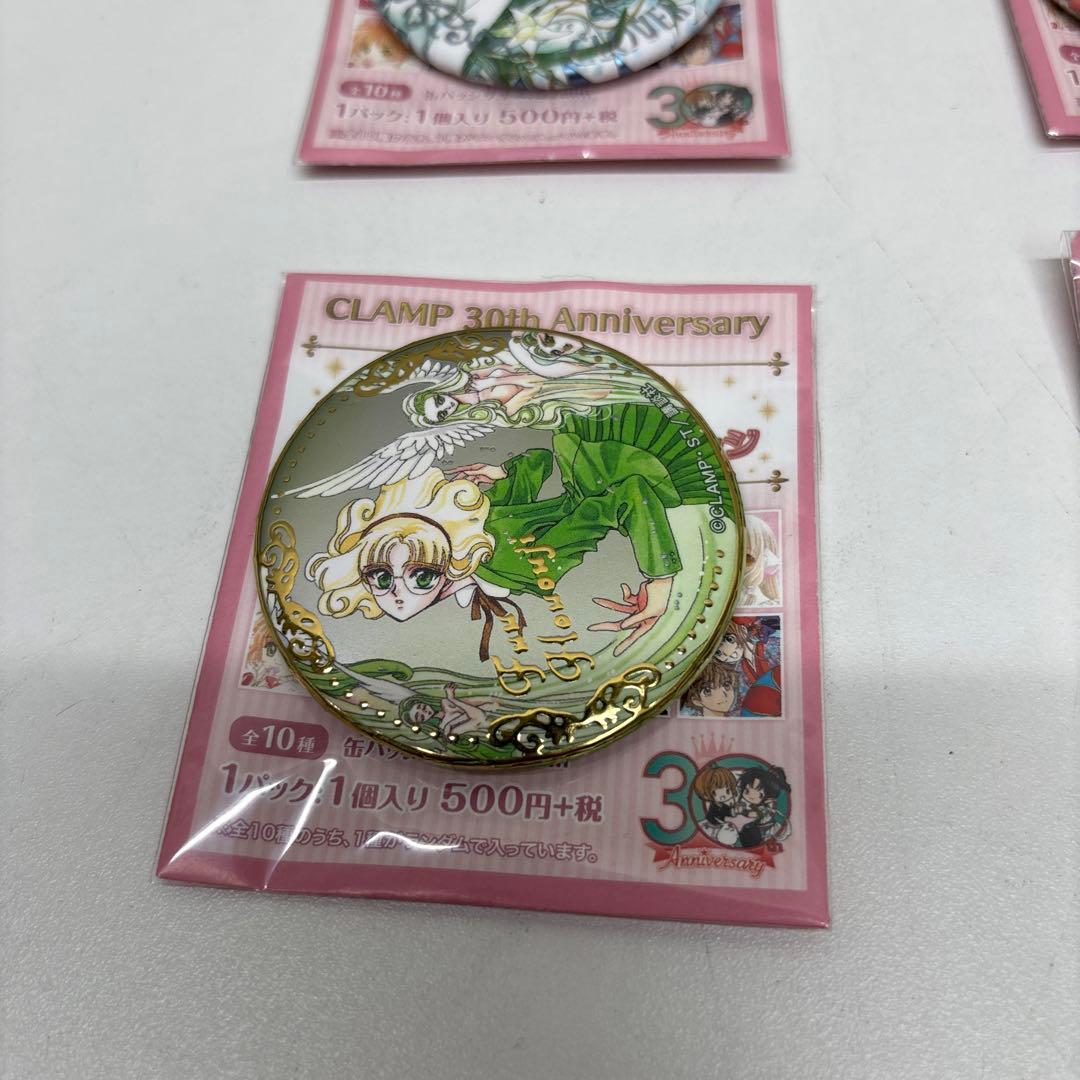 中古品 CLAMP ジュエリー缶バッジ 10種 コンプリート