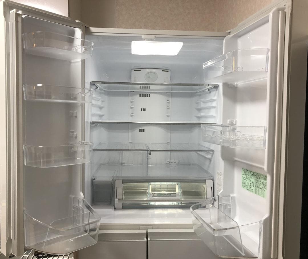 【HITACHI】冷蔵庫505L 真空チルド R-XG5100G 美品