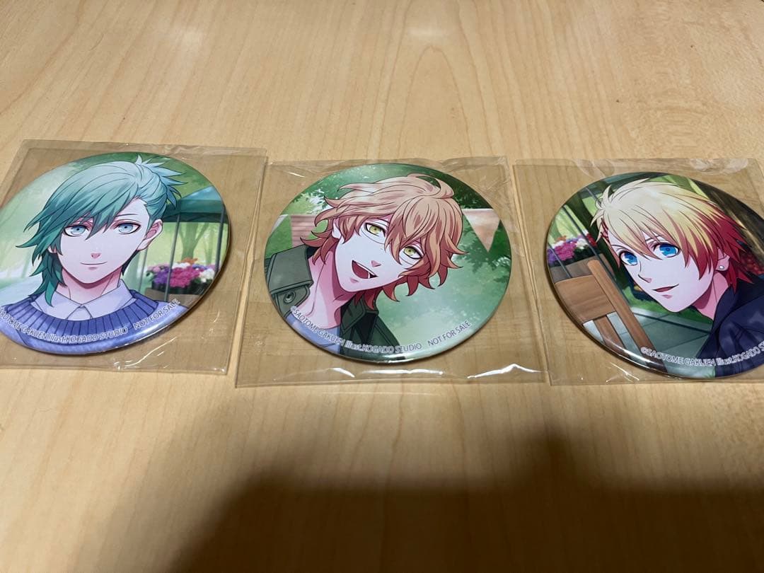 うたプリ ASAS Switch ステラワース特典 缶バッジセット 藍＆那月＆翔