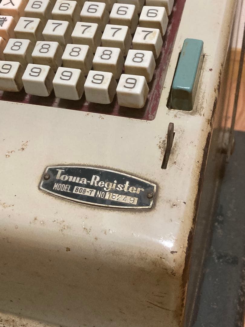 昭和レトロ TOWA レジスター　ジャンク品