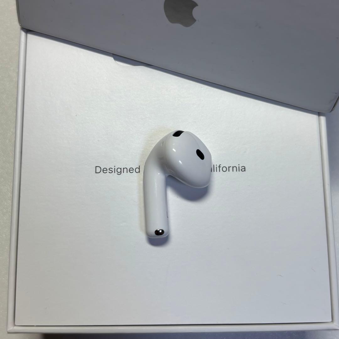 Apple AirPods 4世代 L 左耳 正規品 ノイキャンあり - メルカリ