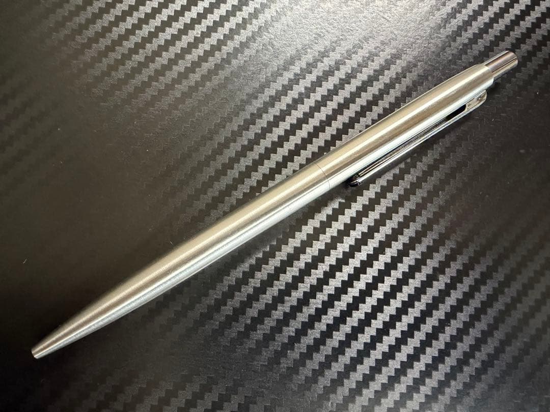 未使用に近い モンブラン ノブレススリムライン ボールペン ステンレス