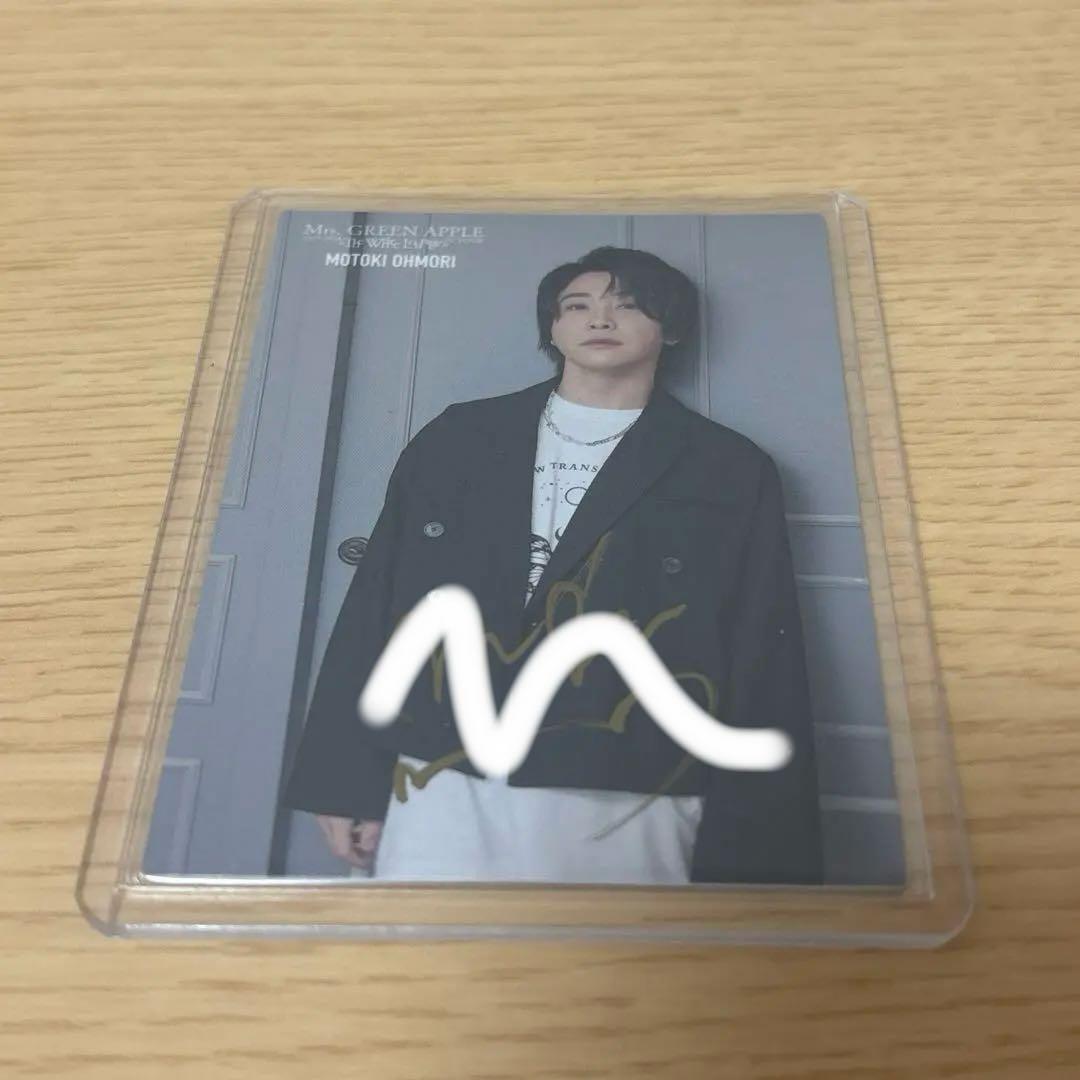 ミセス 大森元貴 サイン入り フォトカード ホワイトラウンジ 019