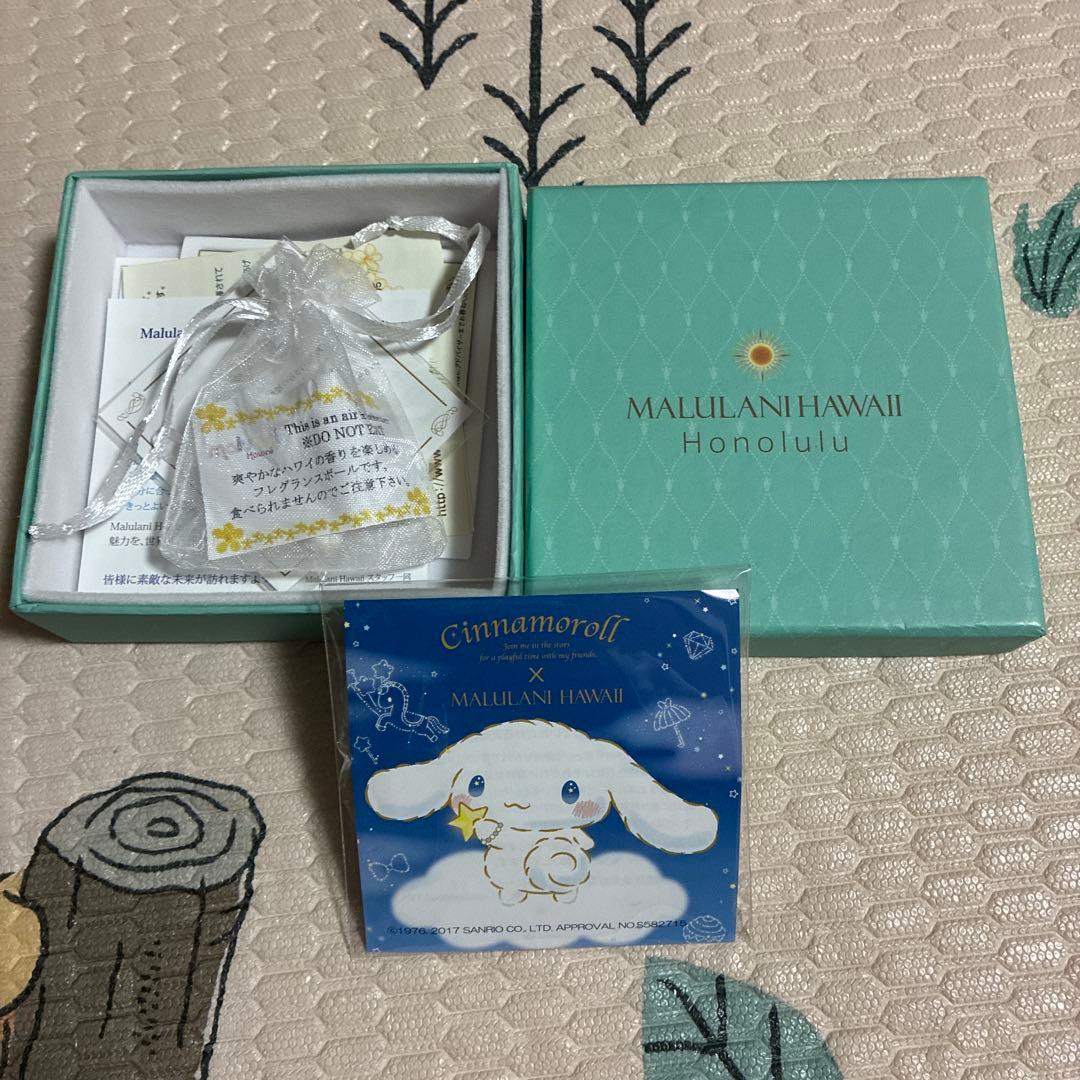 シナモロール シナモン　マルナニハワイ　ブレスレット 可愛いシナモロールに、大切な願いを♪ 「シナモロール×マルラニハワイ