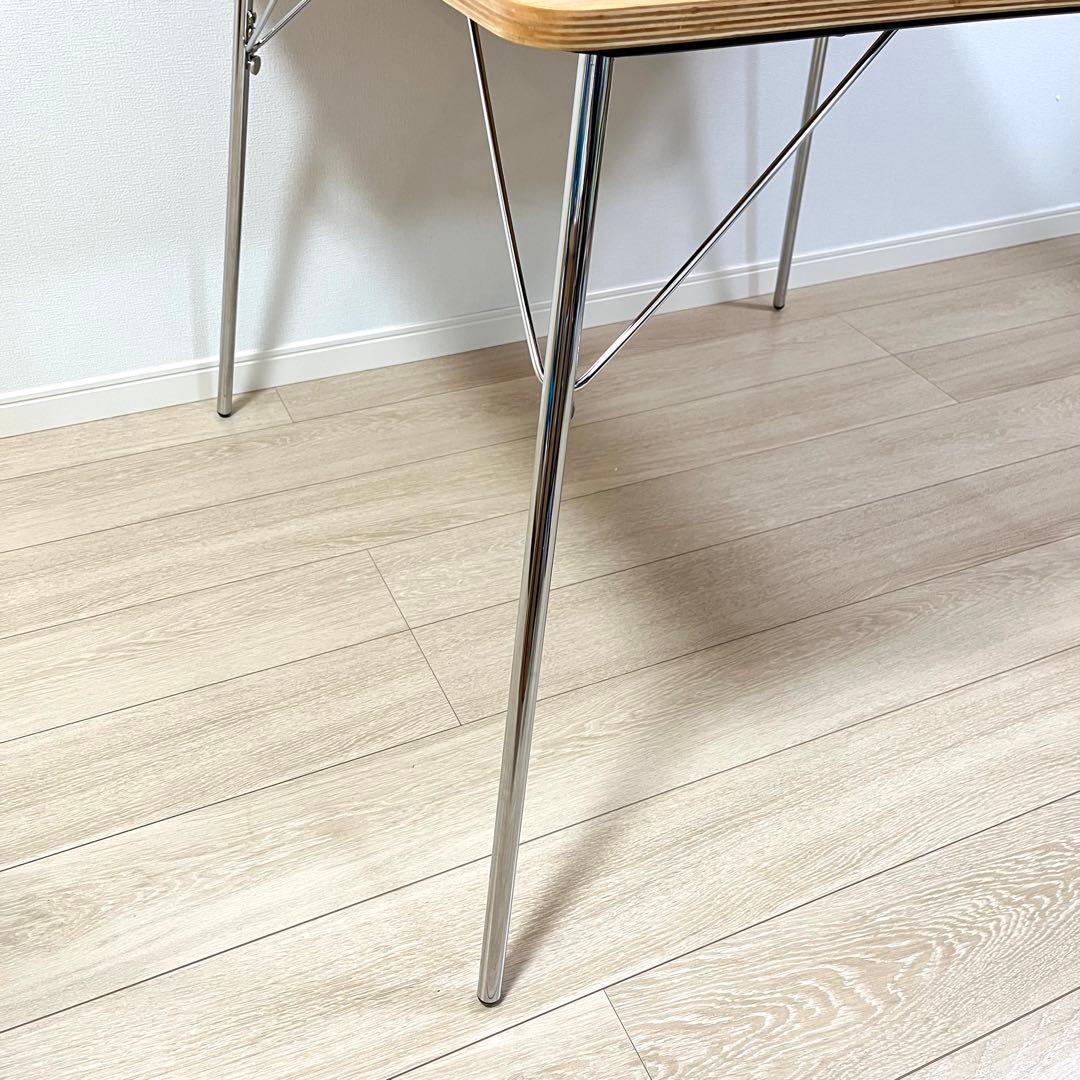 (つ26)イームズ 折りたたみ式 ダイニングテーブル DTM-2 正方形