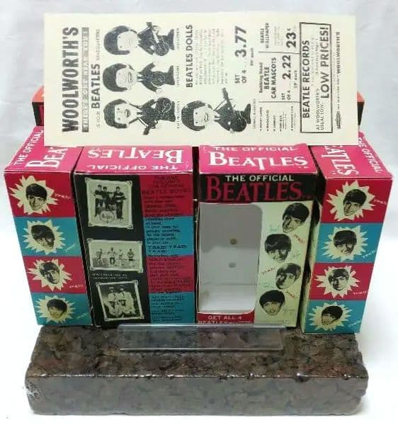 ビートルズ NEMS公認レムコ人形♧HENRI BENDELディスプレイセット