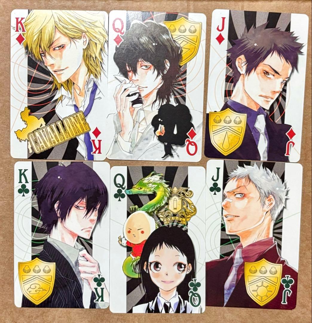 希少！未使用 家庭教師ヒットマンREBORN リボーン2009 原作絵トランプ