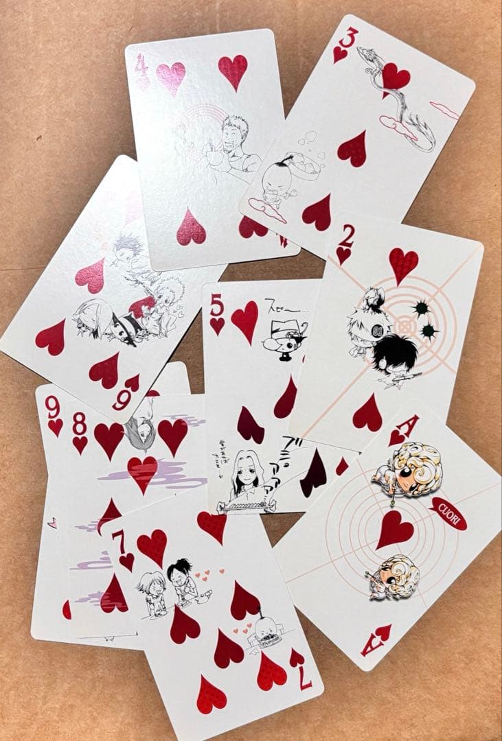 希少！未使用 家庭教師ヒットマンREBORN リボーン2009 原作絵トランプ