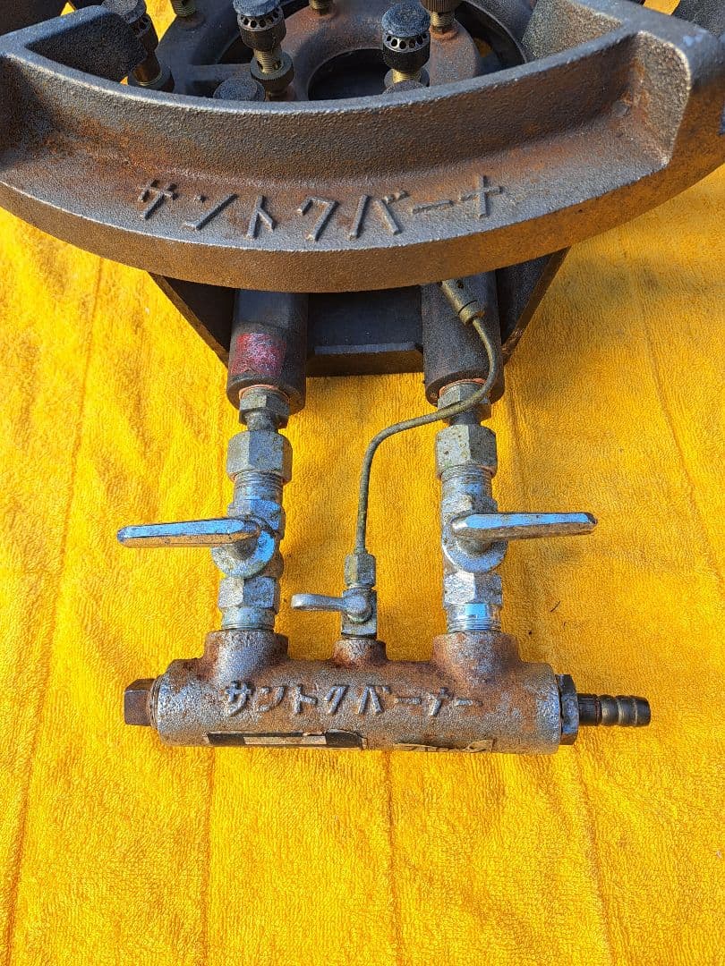 は*と様 サントクバ－ナ 業務用1口ガスコンロ LPガス 鋳物コンロ 2