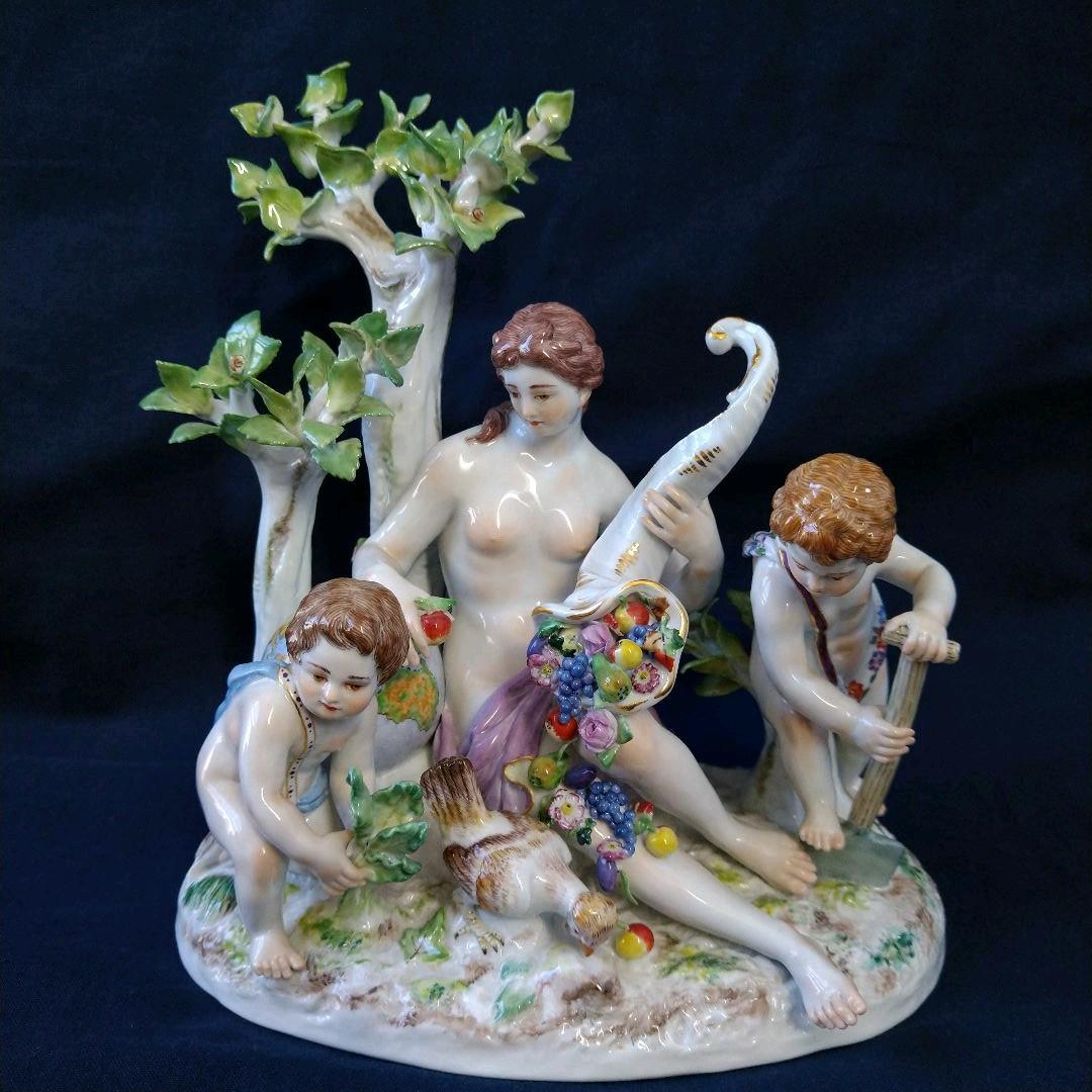 ✤マイセン(Meissen)フィギュリン✤『四大元素/水』