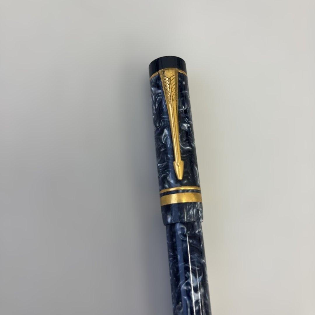 パーカー デュオフォールド インターナショナル マーブル 万年筆