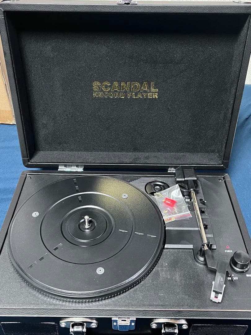 SCANDALレコードプレーヤー