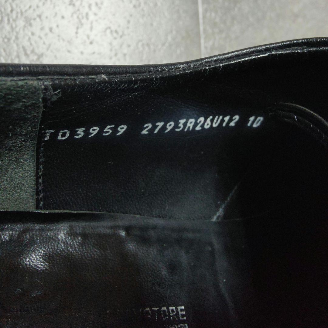 【Salvatore Ferragamo】ストレートチップレザーシューズ 伊国製