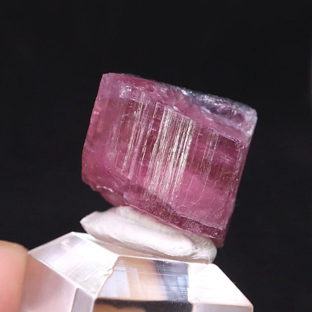 バイカラートルマリン 結晶 電気石 10.9g T725 鉱物　天然石　原石