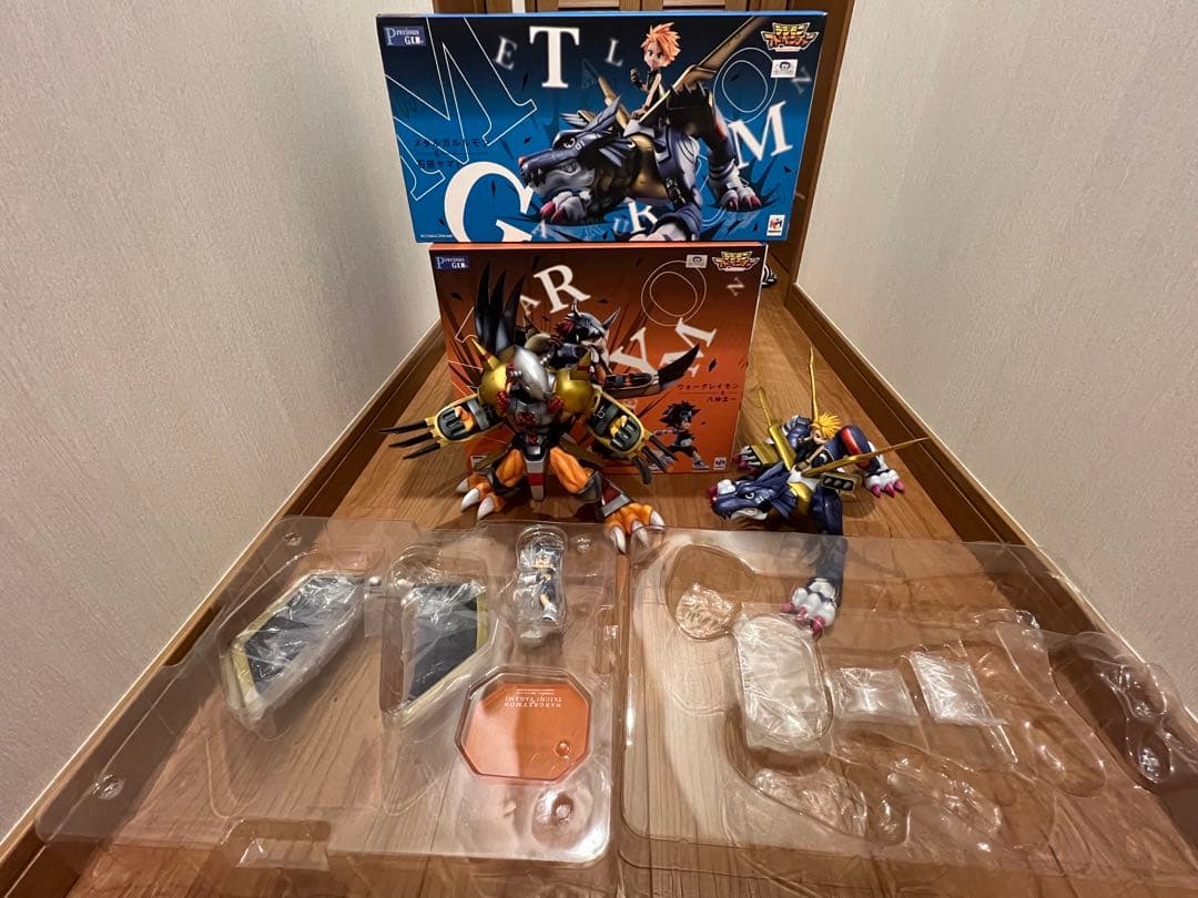 ウォーグレイモン＆八神太一メタルガルルモン&石田ヤマト G.E.M.　2点セット