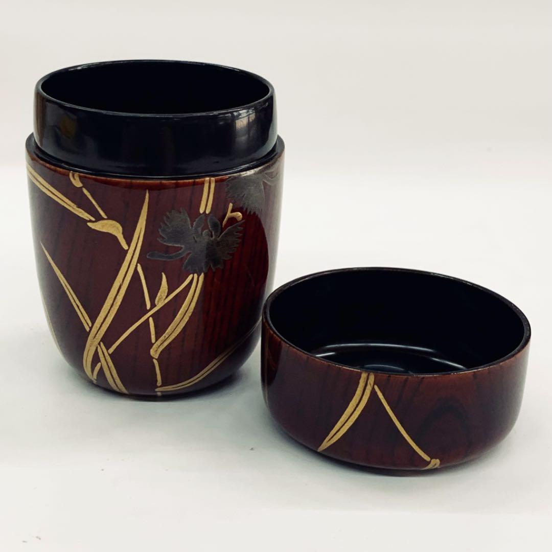 長棗 鷺草】新井司峰 共箱 - メルカリ