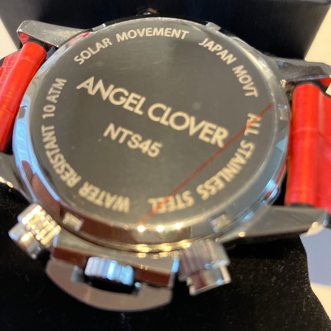 エンジェルクローバー 腕時計レッド　ソーラークォーツ【未使用品】