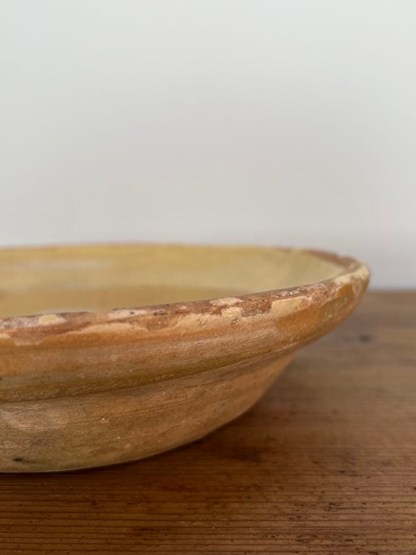 アンティーク フランス 南仏 陶器 ボウル