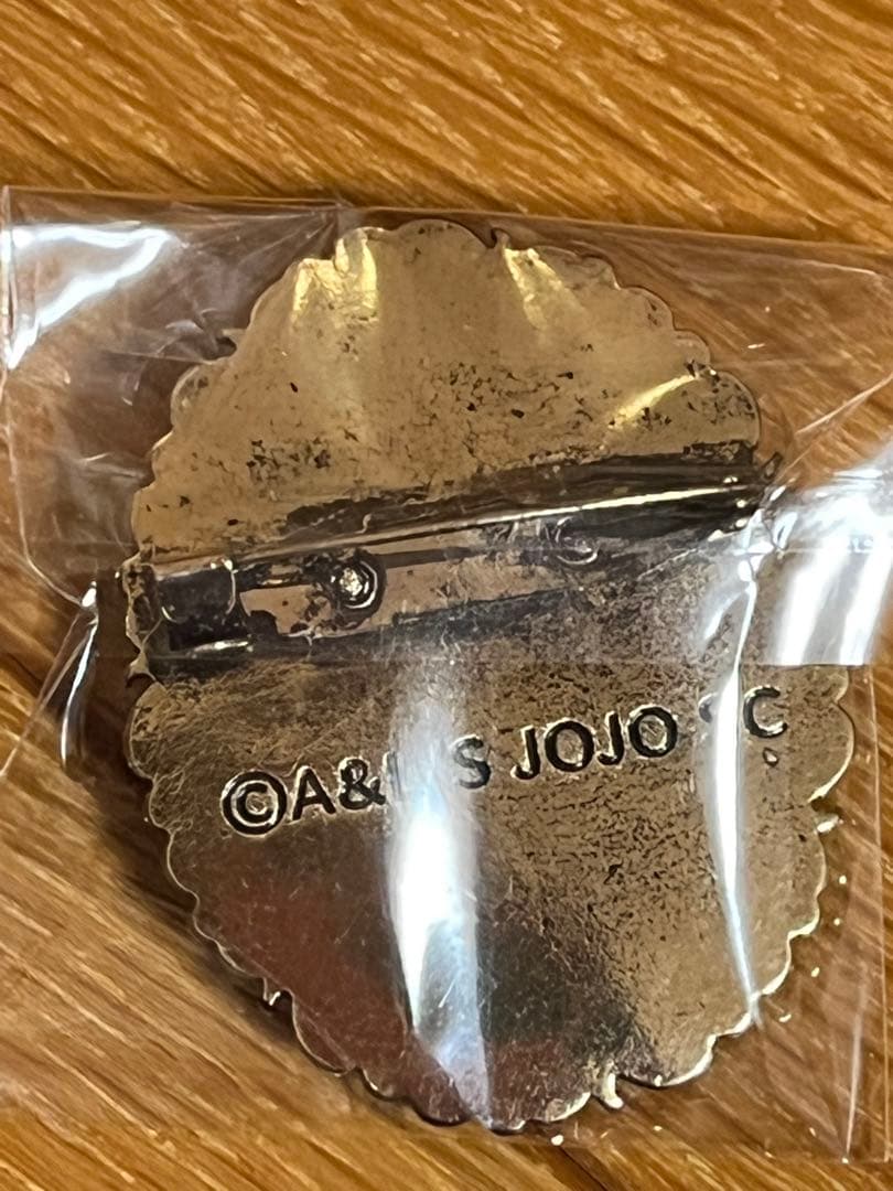 空条承太郎 ブローチ カメオ ジョジョ展 ジョジョワールド カメオ風ブローチ