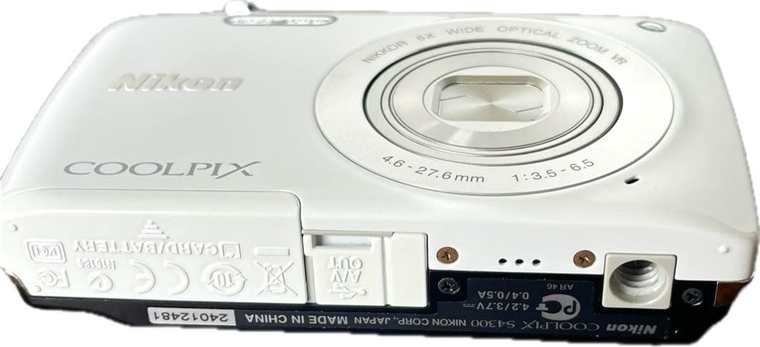 Nikon COOLPIX S4300 白 カメラ