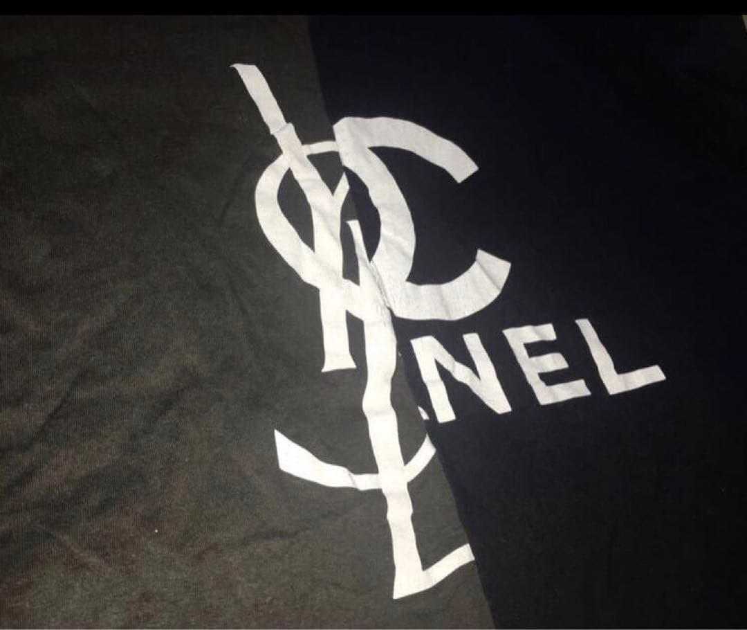 入手困難 激レア glamb 名作セパレート Tシャツ size3 スミクロ メンズ