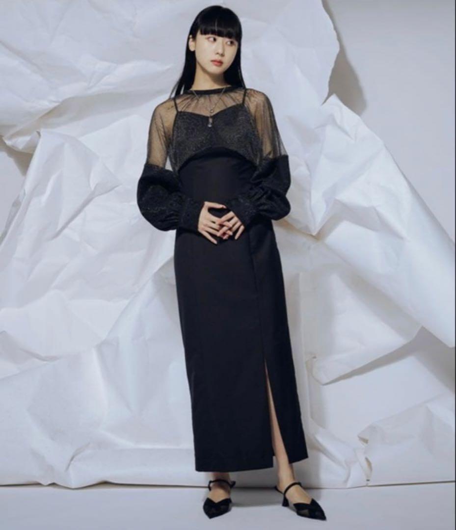 Ezick Lady set レーストップドレス ボレロ オケージョン 結婚式