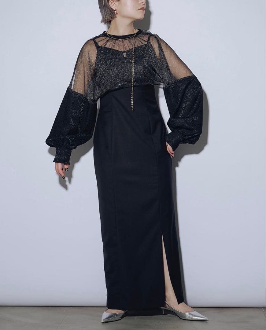 Ezick Lady set レーストップドレス ボレロ オケージョン 結婚式