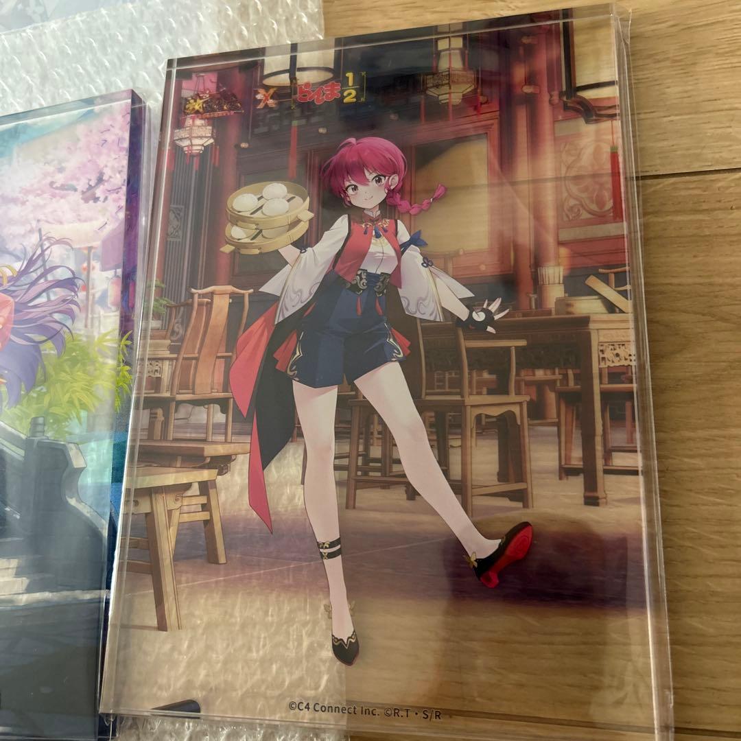 激レア　らんま1/2 アクリルパネル　放置少女