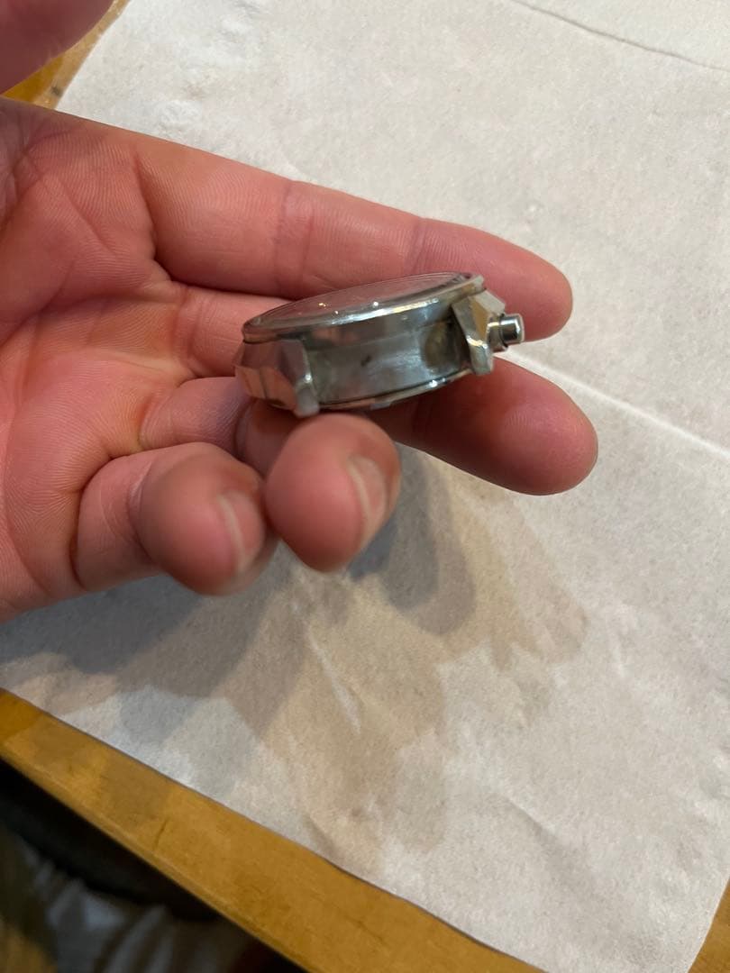 6139-8050 セイコー　スピードタイマー　不動ジャンク　巻棒抜　部品取りに