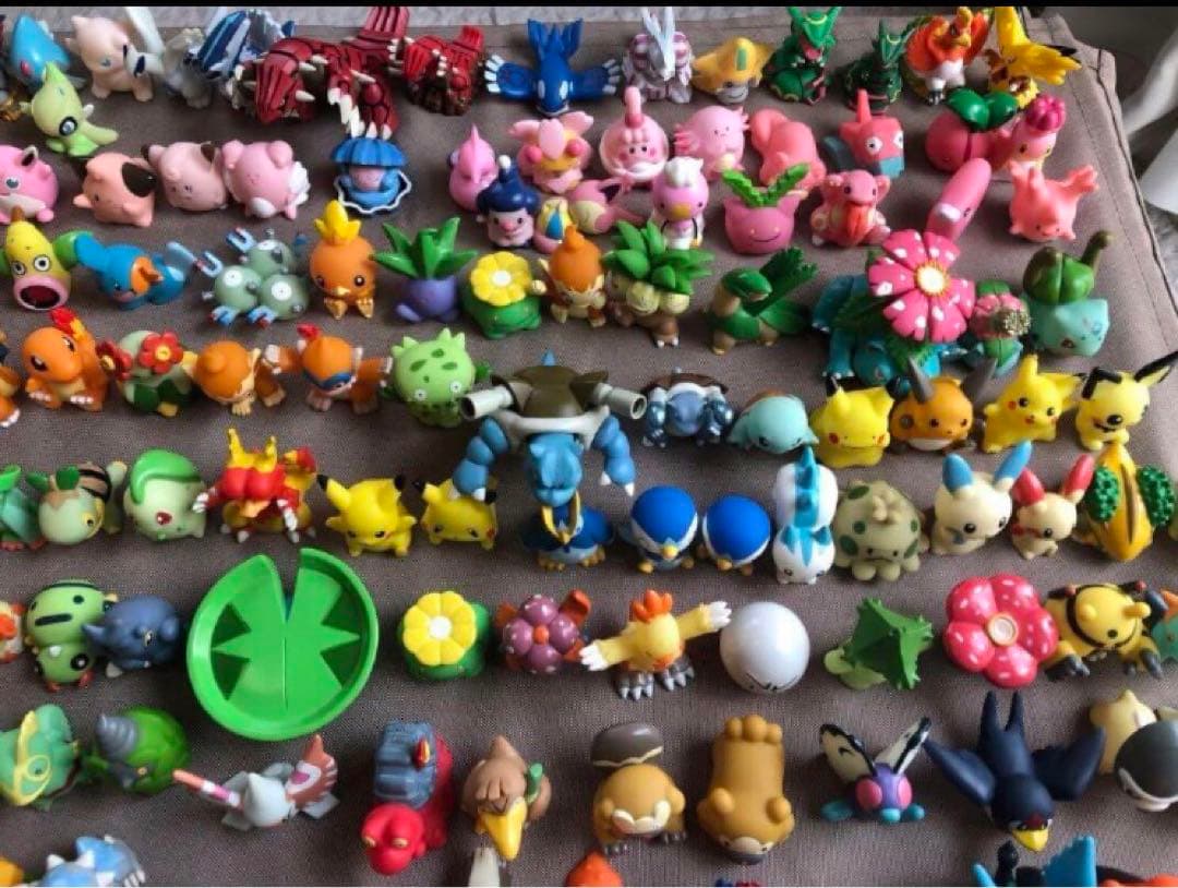 大量】 ポケモンキッズ まとめ売り 指人形 フィギュア 450個以上 大量