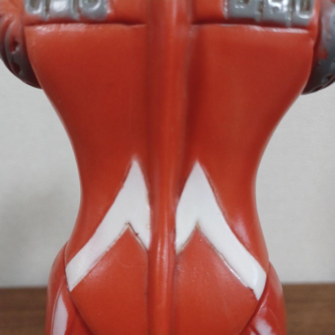 当時もの　希少マルサン製　290㎜「ウルトラ　セブン」ソフビフィギュア