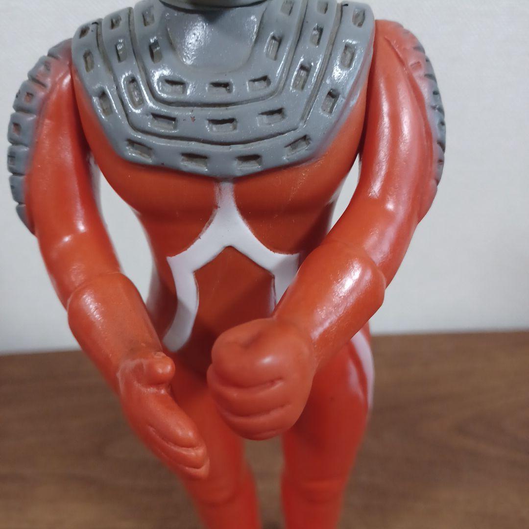 当時もの　希少マルサン製　290㎜「ウルトラ　セブン」ソフビフィギュア