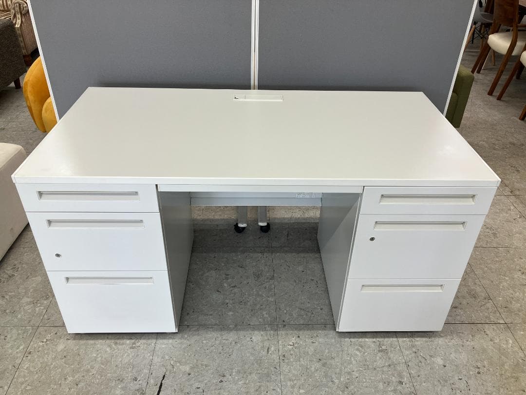 内田洋行 デスクシステム 5-110-6600 JOIFA307 ホワイト システム デスク