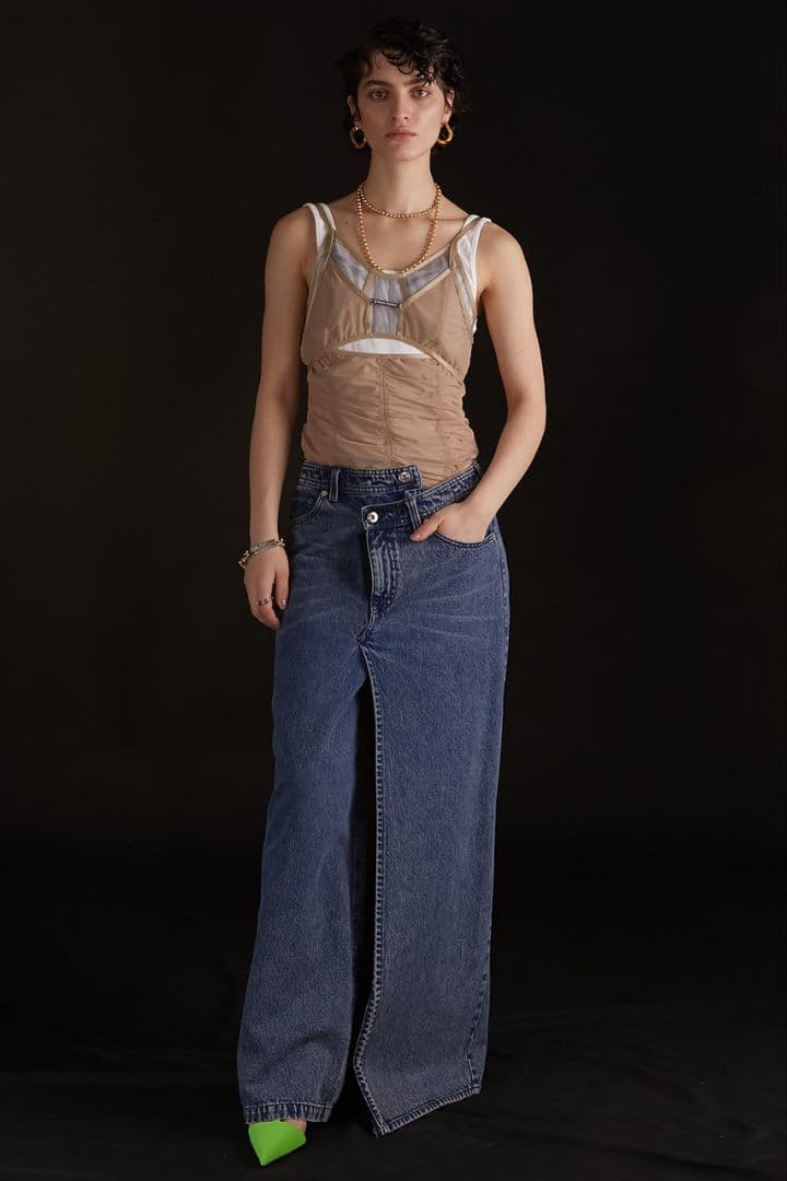 プランク プロジェクト/レイヤードチュールキャミボディスーツ