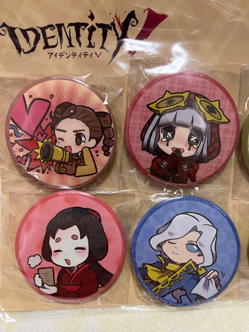 缶バッジ7個セットA B「Identity V 第五人格」 C96グッズ