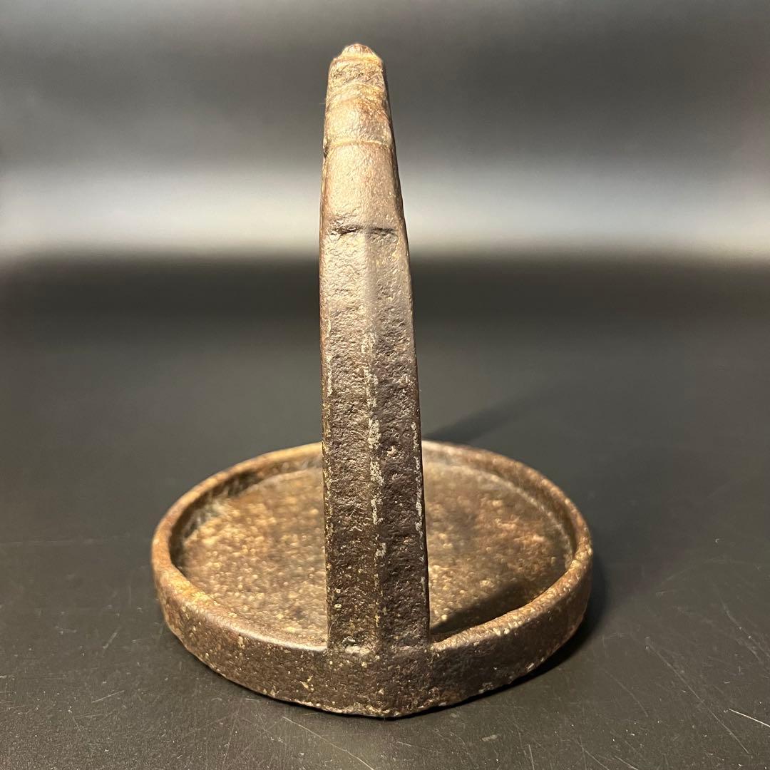 ◎古道具 庵々◎李朝後期 鉄製馬具 李朝 鐙■古道具古美術骨董茶道具華道具武具