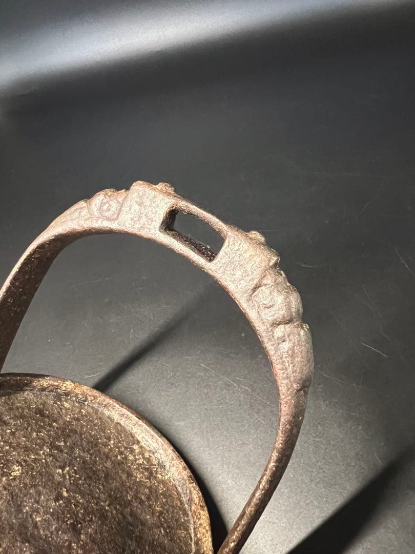 ◎古道具 庵々◎李朝後期 鉄製馬具 李朝 鐙■古道具古美術骨董茶道具華道具武具