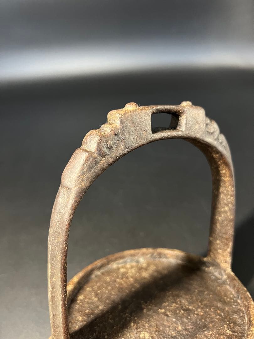 ◎古道具 庵々◎李朝後期 鉄製馬具 李朝 鐙■古道具古美術骨董茶道具華道具武具