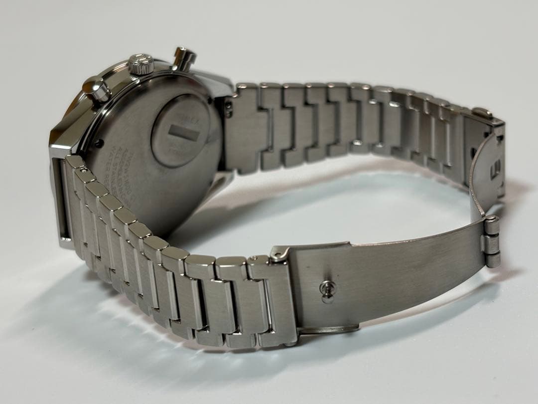 【美品】TIMEX QGents レトロクロノグラフクォーツ TW2W51600