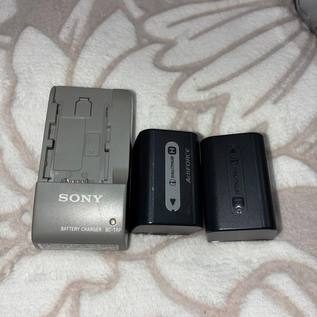 美品ソニー ハンディーカムHDR-SR11 シルバービデオ カメラ 動作確認済