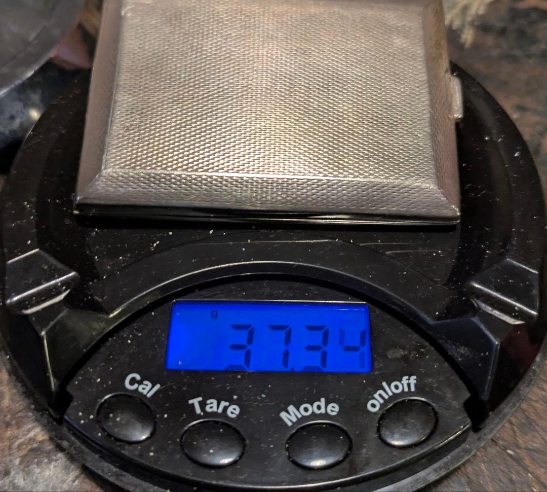 シルバー製 マッチケース アンティーク