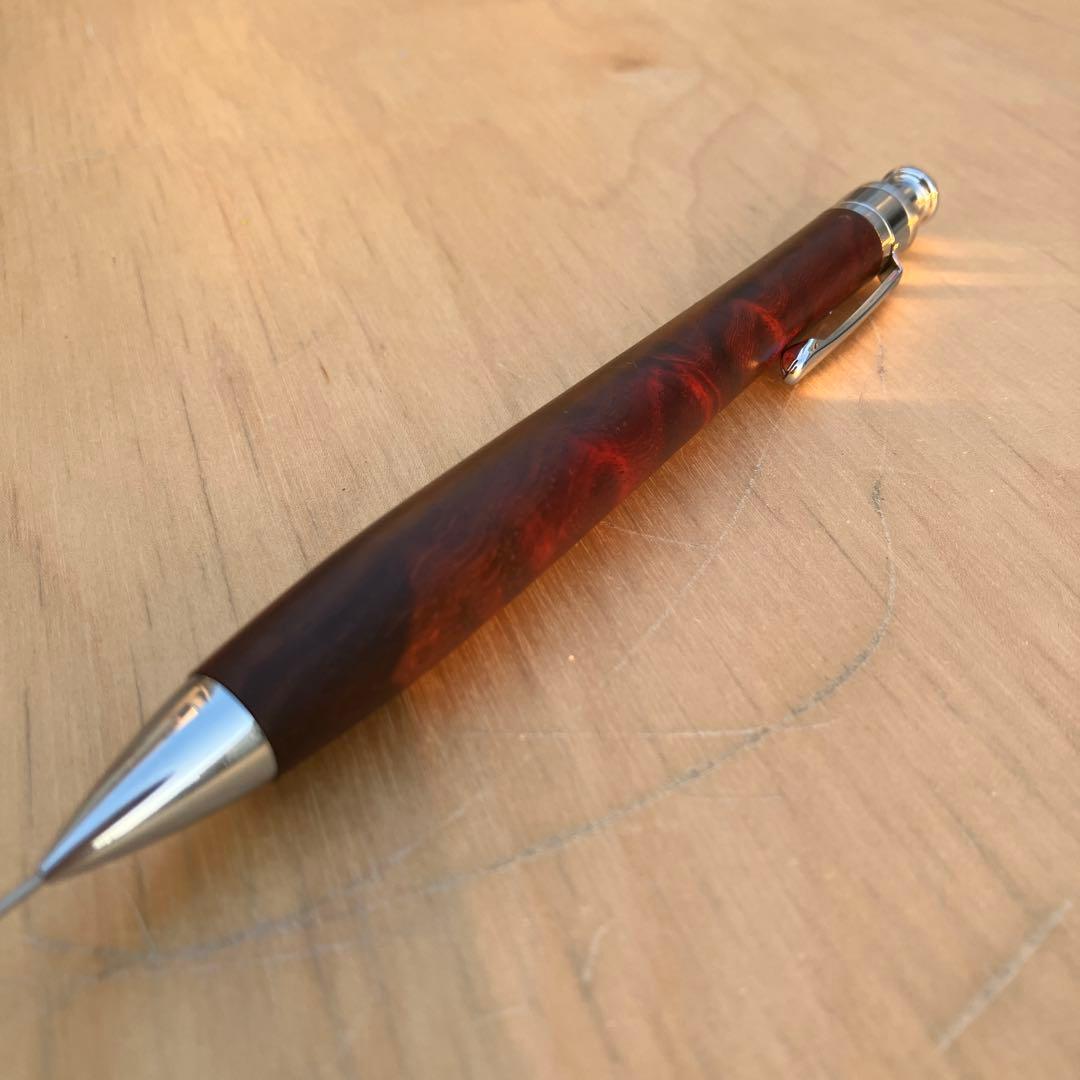 工房楔 シアメースローズウッド ペンシル楔 シャーペン - メルカリ