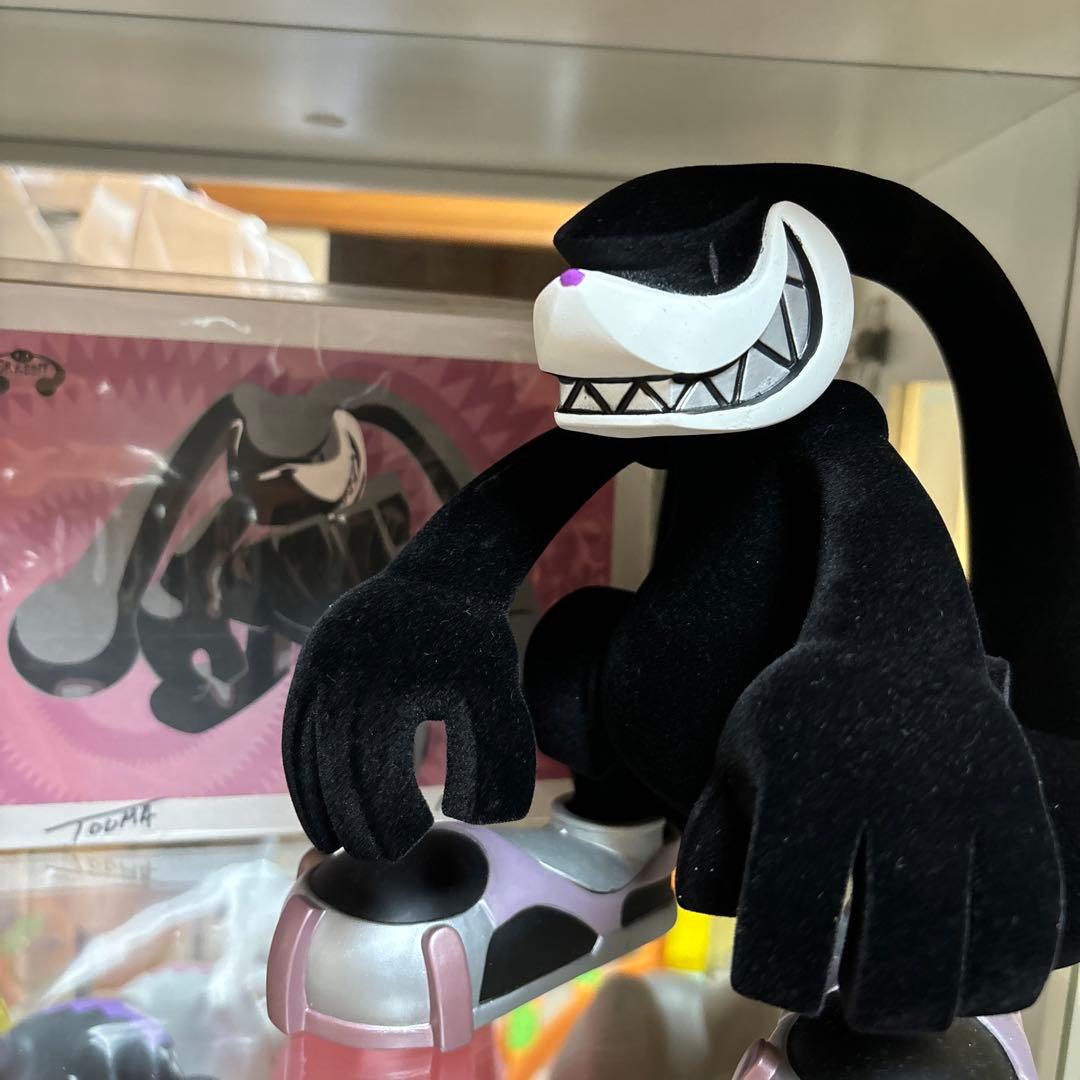 TOUMA GRABBIT 黒 ソフビサイン入りカード付