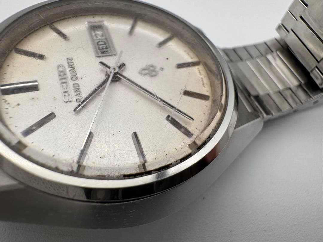 セイコー　SEIKO　グランドクオーツ　4843-8040　純正ブレス　GQ