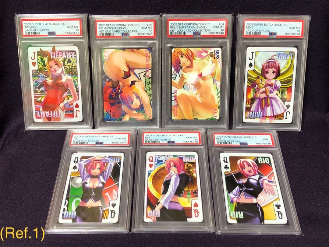 PSA10 Rio ♧Q カード スーパーブラックジャック リオ 山佐 NET