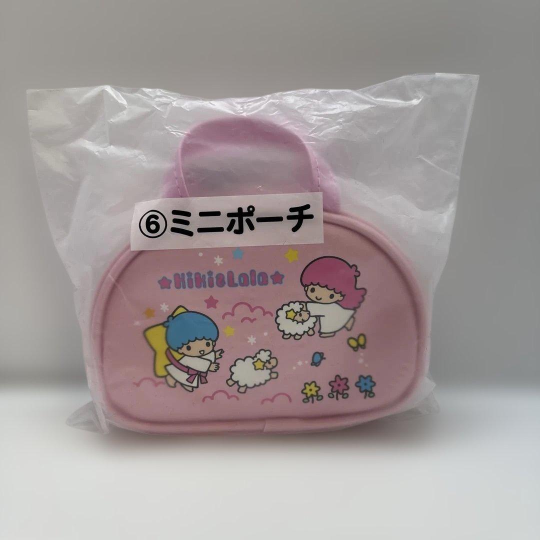 キキララくじ 10点セット ティーポット マグカップ バッグ ポーチ