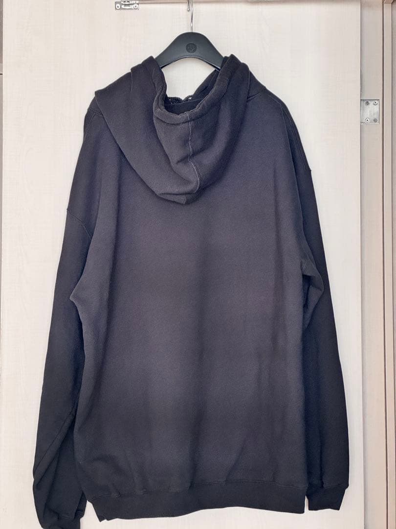 【希少‼︎】STUSSY ロゴ入り 黒 パーカー